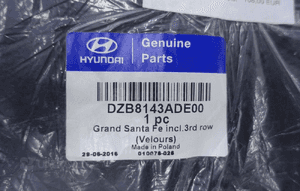 DYWANIKI WELUROWE GRAND SANTA FE 2014- 4