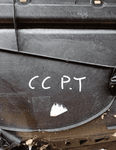 Boczek tapicerka prawy tył VW Passat CC 3C8867212 5
