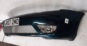 Zderzak przód przedni do ford mondeo MK3 iii lift fl U2 zielony halogeny 3