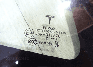 TESLA 3 LIFT szyba karoseryjna tylna prawa tył 1514979-01b 5