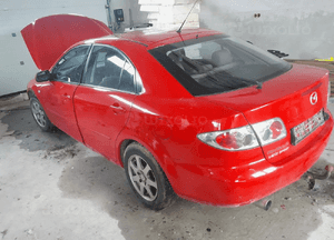 Mazda 6 02-07 HB Klapa tylna tył kolor szyba w kolor SU 6