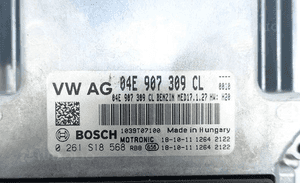 Moduł komputer sterownik silnika volkswagen 04E907309CL 5