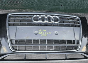 Zderzak Przód Przedni S-Line Czarny LY9B Atrapa Gril Kratki Halogeny Audi A4 B8 Sedan Kombi 09r 8