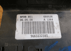 BEZPIECZNIK AKUMULATORA KLEMA 308 9660222380 8