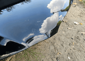 Maska Pokrywa Silnika Przód Przednia LY9B CZarna Audi A4 B8 09r Oryginalny Lakier 19