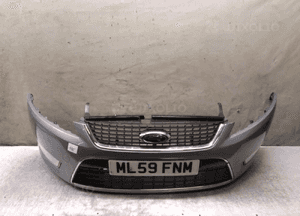 Zderzak przód przedni do ford mondeo MK4 iv 76 srebrny halogeny 1