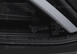 Lampy mercedes c W205 14-18R led bar do jazdy dziennej dynamiczny kier. 5
