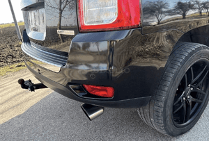 Jeep compass i lift 11-16R zderzak pdc tył ładny 7