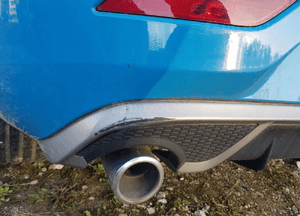 Zderzak tył r-design volvo V40 ii 12- 619-16 3