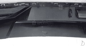 Spoiler dyfuzor zderzaka tył hyundai elantra 20- 8