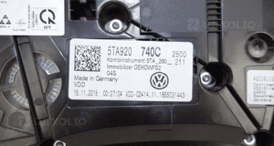 LICZNIK ZEGARY VOLKSWAGEN TOURAN III 53470KM 5TA920740C 7