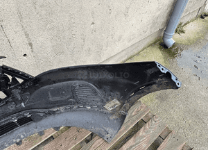 Zderzak przód przedni mercedes eqa W243 A243 2021- A2438850001 kratka chrom 5