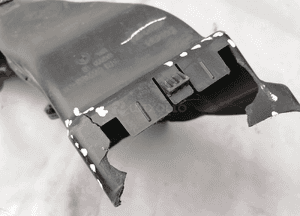 Kierownica powietrza dolot lewy Bmw X6 F16 8059855 3