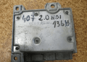 MODUŁ SENSOR AIR BAG PEUGEOT 407 9655880880 3