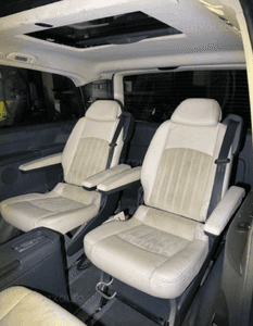 VITO VIANO 639 / 447 fotel tylny skórzany krem kremowy   fotele koziołek  comfort   447 alcantara x-clusive 3