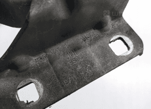 Zawias zawiasy maski lewy prawy komplet nissan qashqai i J10 2010-2013 lift 5