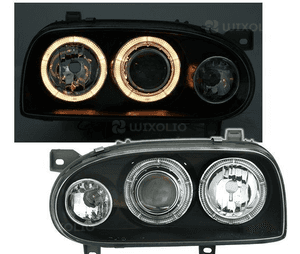 Lampy Reflektory DEPO GOLF III 3 Ringi SOCZEWKA 2