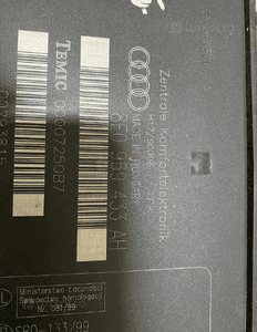 AUDI A4 B6 MODUŁ KOMFORTU 8E0959433AH 4