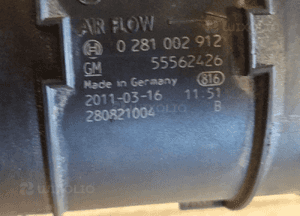 Opel Astra J 2.0 CDTI przepływomierz 0281002912 55562426 2