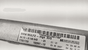 MODUŁ STEROWNIK BLUETOOTH BMW X5 E70 84.10-9149843-01 9149843 2006-2009 6