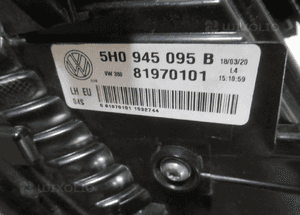 Lampa tylna tył lewa vw golf viii 8 led 5H0 2019- 12