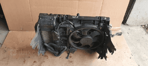 Pas przedni komplet chłodnice Peugeot 407 2.0 HDI 9646474780 9645586780 1