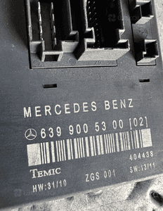 Mercedes VITO VIANO 639 moduł sam komfort   bsi   a6395450601 a6399005300 2