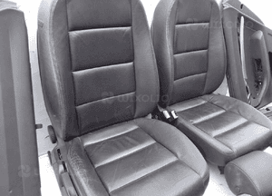 Fotele siedzenia skóra manualne audi A6 C6 kombi 6