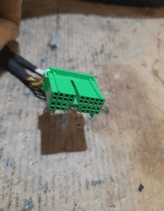 Lusterko prawe 11 pin volvo V70 ii granatowe 4