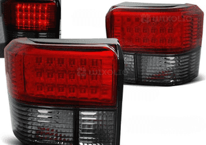 Reflektory lampy + tylne led vw T4 od 1990 do 2003 roku daylight tylne led 4