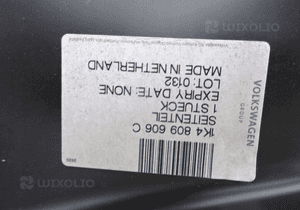 VW GOLF 5 KOMBI POSZYCIE błotnik PRAWE 1K9809606 8