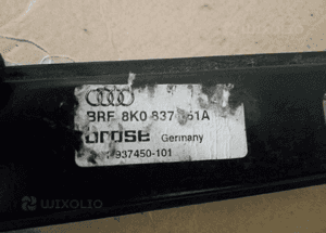 Mechanizm podnośnik szyby lewy przód Audi A4 B8 8K0837461A 4