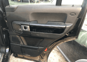 Boczki drzwi komplet czarne Range Rover LM L322 Lift 3