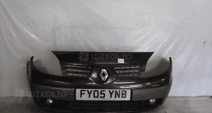 Zderzak przód przedni do renault scenic 2 ii NV676 czarny halogeny 2