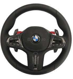 BMW G80 G82 M3 M4 M POWER KIEROWNICA MULTIFUNKCYJNA AIRBAG CARBON ŁOPATKI 1