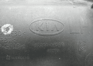 Kia carens iv lift 4 halogen przedni lewy drl 4