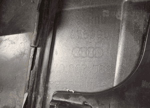 Zderzak spojler dyfuzor audi Q7 4M 4M0 po lifcie lift s-line chrom 2020-24 7