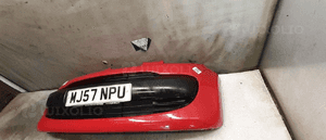 Zderzak przód przedni citroen C1 kkn czerwony 3