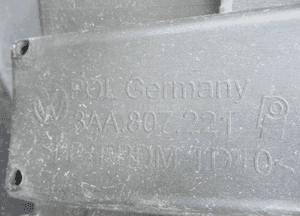 Zderzak przedni przód vw passat B7 3AA807221 2010-2014 20