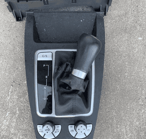 MERCEDES SLK 171 gałka mieszek automat panel ramka lampka 2