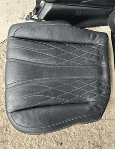 MERCEDES s 222 fotel S63 AMG kanapa tył siedzisko oparcie  czarna skóra grzana wentylowana wózek sanki fotela 3