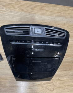 mercedes cl 216 panel dekor drewno konsoli zegarek nawiew panel mmi 5