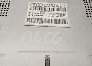 Czytnik stacja nawigacji NAVI Audi A6 C6 4F0035769B 4F0910769H 5