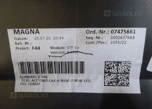 Bmw 2 M2 F44 s line zderzak przód przedni 4xPDC nr 50 12