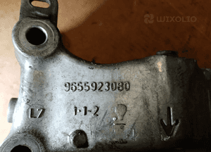 Łapa silnika wspornik Peugeot 308 T7 1.6 THP 9655923080 5