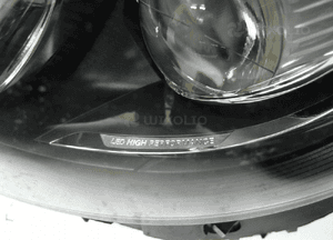 Mercedes 213 full led bdb lampa przednia lewa 8