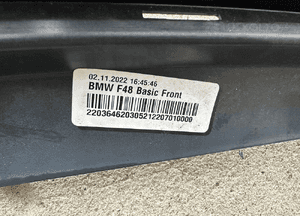 Zderzak przód przedni bmw X1 ii 2 F48 2015- 7354815 oryginał nowy cały 7