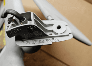 Osłona przeciwsłoneczna prawa pasażera podwójna VW Passat B6 3C0857552Q 4