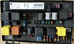 Opel Astra H III modul sterownik BSI 13191133 FK 1