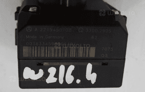 Stacyjka kluczyk keyless go mercedes 315HZ cl W216 2